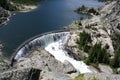 Mystic Lake Dam. Royalty Free Stock Photo