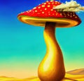 Mystic Mushrooms of the Desert: A Majestic Mirage
