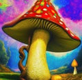 Mystic Mushrooms: Desert\'s Colorful Guardians