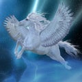 Mystic Pegasus in Sky