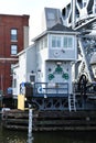 Mystic River Bascule Bridge in Mystic, Connecticut