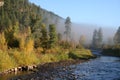 Mystic river & Fall foliage