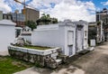 Mystical ancient cemetery of St. Louis. The tourist attraction of New Orleans. Louisiana, United States