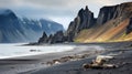 Mystical Coastal Landscape: Long Beach In Arctic Peoples Region