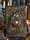 Mystical Dragon Eye Leather Journal