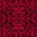 Mystical ethnic seamless intricate pattern of magenta scales