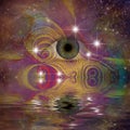 Mystical Eye Royalty Free Stock Photo