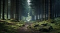 Mystical Forest In Yorkshire: A Photo-realistic Landscape By Andreas Levers