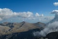 Mystical hiking trail leading to Mount Olympus Mytikas, Skala, Stefani, Skolio, Mt Olympus National Park, Macedonia, Greece, Royalty Free Stock Photo