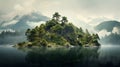 Mystical Island: Delicately Rendered Landscapes With Asian-inspired Photobashing