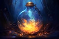 Mystical Magical elixir. Generate Ai