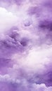 Mystical moonlight sky in purple gradient with clouds, perfect background for phone