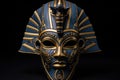 Mystical Osiris face god mask. Generate Ai