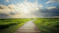 Mystical Pathway Leading to Heaven