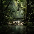 Mystical Rainforest - amazing illustration stylish and eyecatching