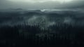 Mystical Smoke-filled Forest: Terragen, Whistlerian, Vray, Matte Painting