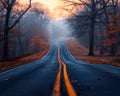 Mystical Spellbound Road A Journey Through Enchanted Scenery, Discover the Magic of Travel and Explore the Enchanting Path Ahead,