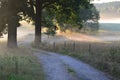 Mystical sunrise, South Bohemia