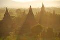 Mystical sunset in Bagan