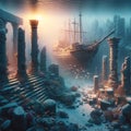 Mystical Underwater Ruins and Shipwreck Exploration