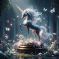 A mystical unicorn. generative ai