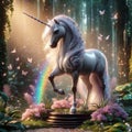 A mystical unicorn. generative ai