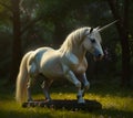 A mystical unicorn. generative ai