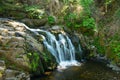 Saut du bouchot canyon in the vosges mountains