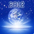 Mystical year 2012 Royalty Free Stock Photo
