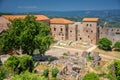 The Despot`s Palace in Mystras, Greece Royalty Free Stock Photo