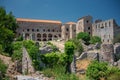 The Despot`s Palace in Mystras, Greece Royalty Free Stock Photo