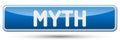 MYTH - Abstract beautiful button with text.