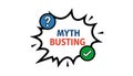 Myth Busting Royalty Free Stock Photo