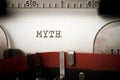 Myth concept view Royalty Free Stock Photo