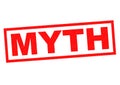 MYTH Rubber Stamp Royalty Free Stock Photo