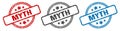 myth stamp. myth round isolated sign.