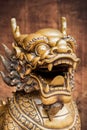 Chinese Mythical creature Kylin Oilins a symbol of power in China Royalty Free Stock Photo