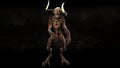 Demon mythical monster 3d render