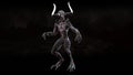 Demon mythical monster 3d render