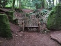 Mythical hidden bench spooky fantasy frest