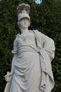 mythological statue (aspasia) at schonbrunn - vienna - austria Royalty Free Stock Photo