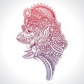 Mythology creature garuda illustration