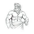 mythology hephaestus god ai generated