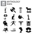 Mythology set icon