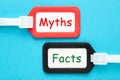 Myths or Facts Concept