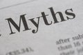 Myths Royalty Free Stock Photo