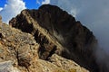 Mytikas peak on Mount Olympus Royalty Free Stock Photo