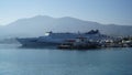 Mytilene. Harbor Royalty Free Stock Photo