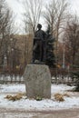 November 2018. Russia. Moscow Oblast. Mytischi. Suvorov Monument.