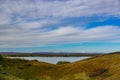 Myvatn, Iceland: A shallow lake situated in an area of active volcanism in the north of Iceland Royalty Free Stock Photo